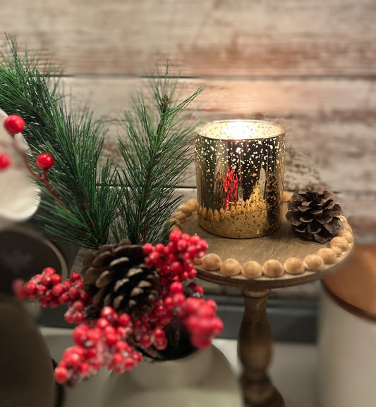 Mercury Glass Candles