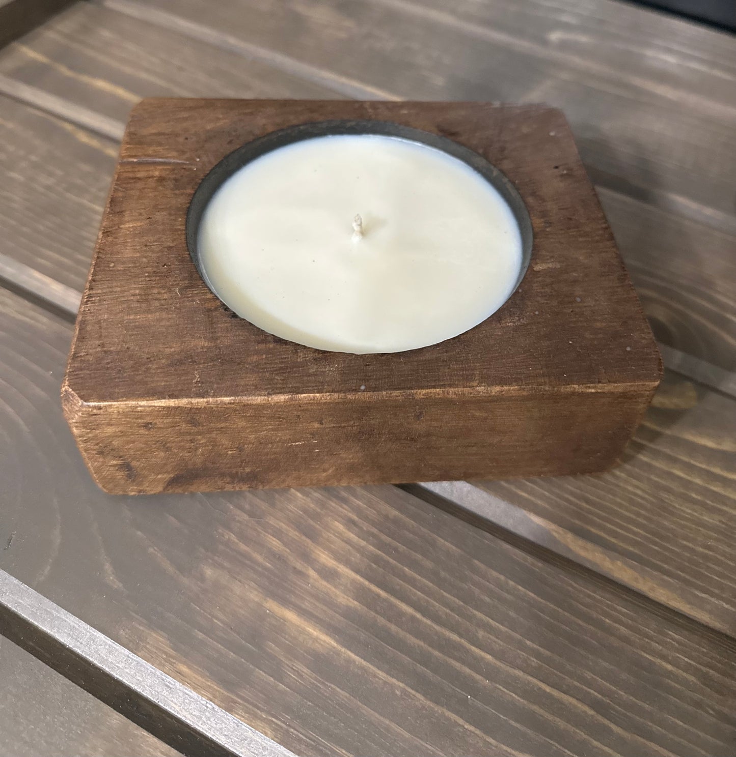 One Hole Cheese Mold Candle