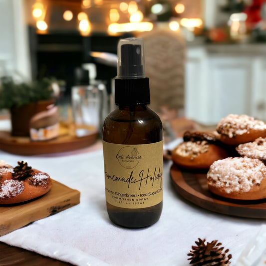 Homemade Holiday Room Spray