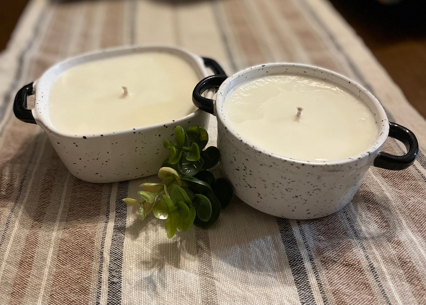 Ceramic Crock Candle