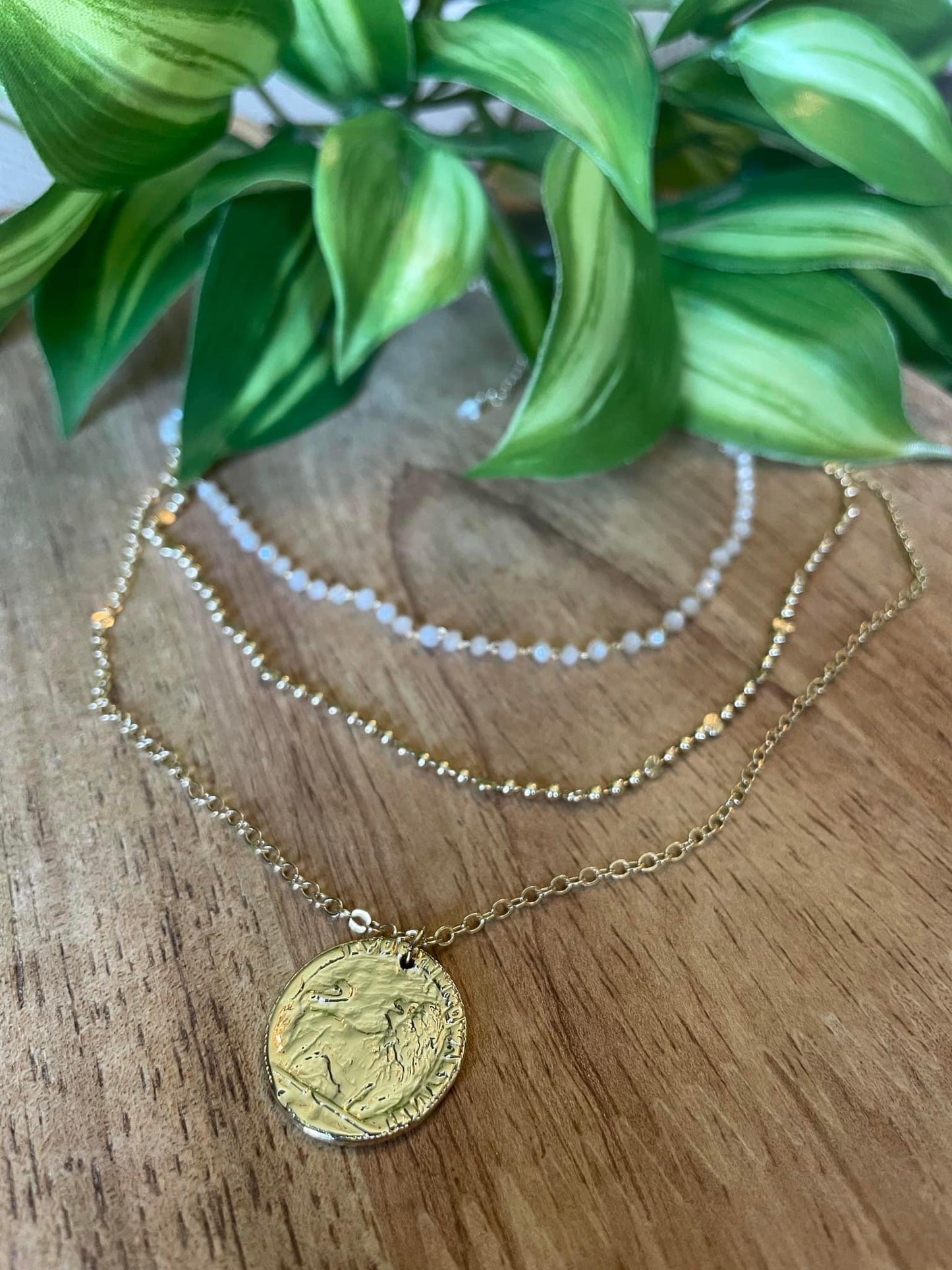 Baja White Opal Necklace