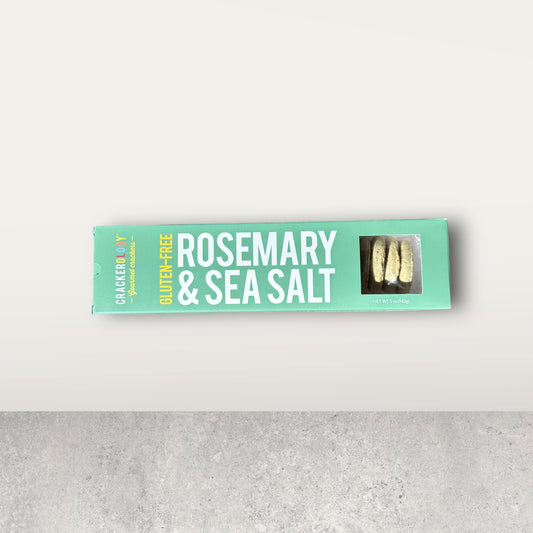 Gluten Free Rosemary Sea Salt Crackers