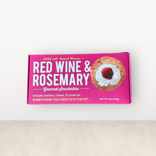 Snackable Kit- Red Wine & Rosemary