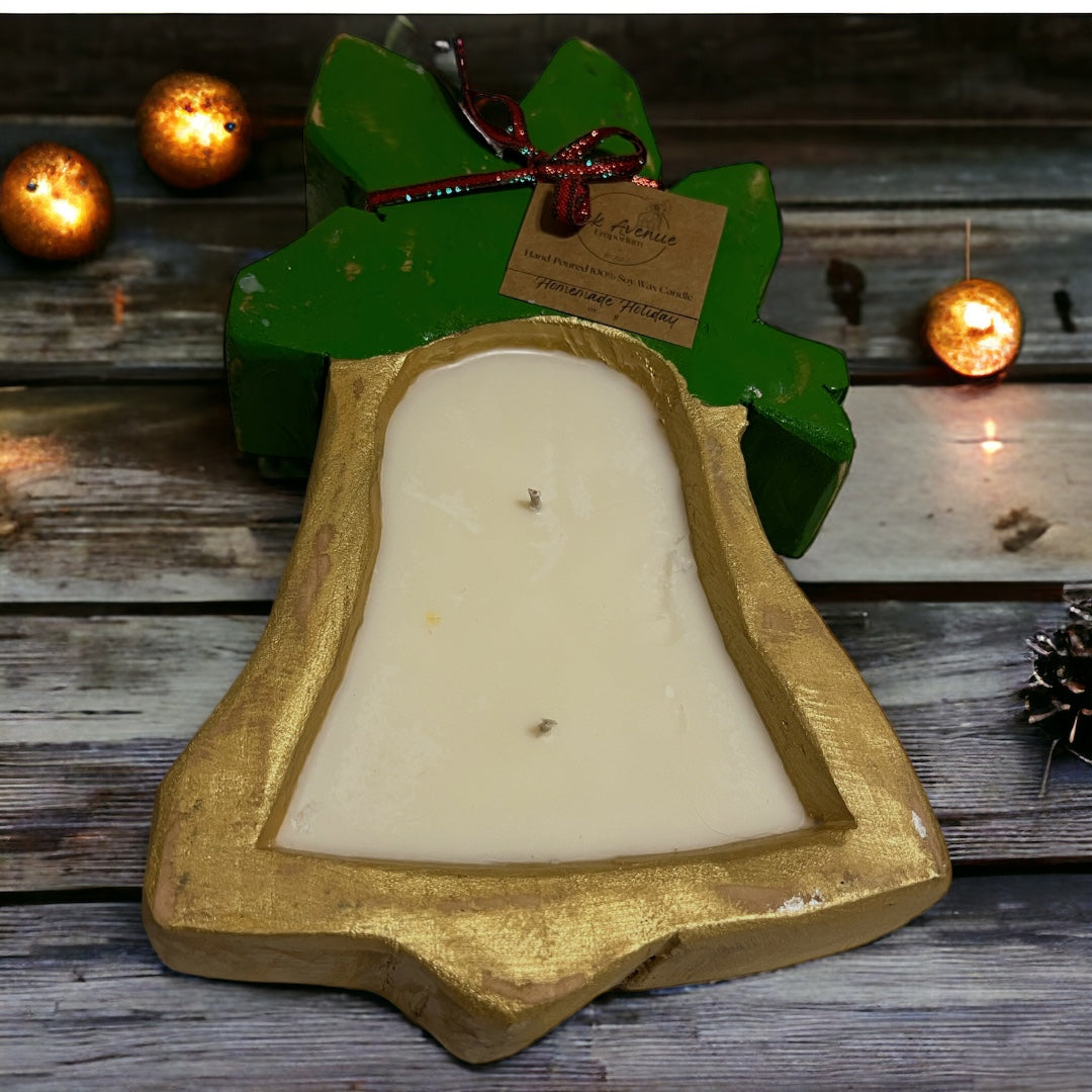 Bell Dough Bowl Candle